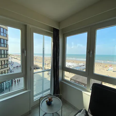 Apartment 2 Slaapkamer Op De Dijk Westende Met Frontaal Zeezicht *